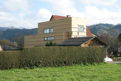 Architekt DI Peter Polding ZT:  (© Zubau an ein Einfamilienhaus in St. Lorenzen / Knittelfeld)